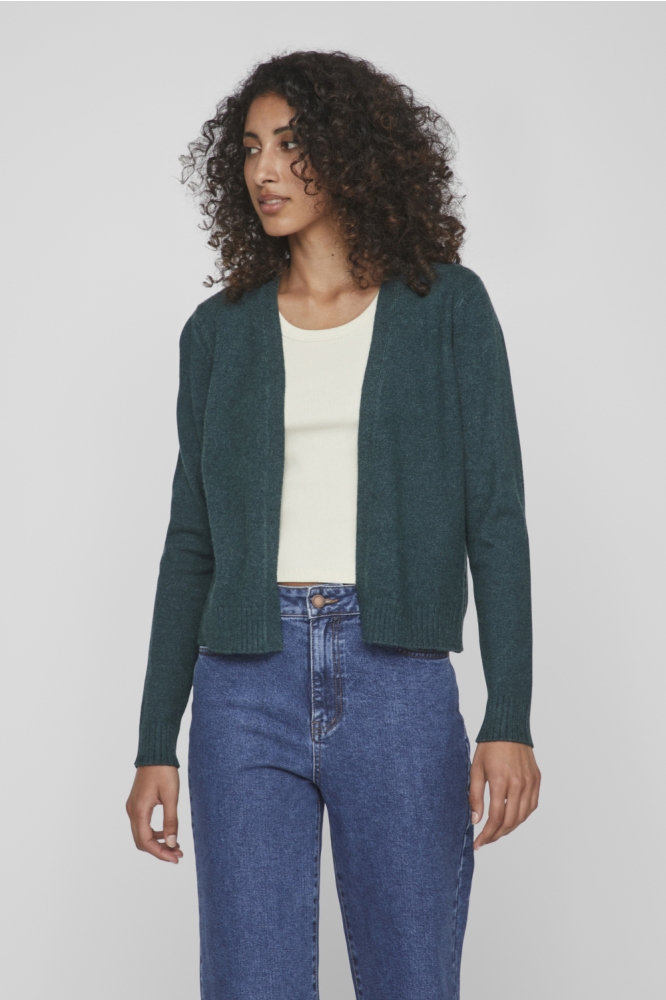 VIRIL SHORT L/S KNIT CARDIGAN-NOOS 14060800 PONDEROSA PINE
